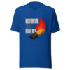 Fire Tries Gold Misfortune Tries Brave Men - Seneca Fire-tries-gold-seneca Graphic Tee mockup 1 Fire Tries Gold Misfortune Tries Brave Men - Seneca Fire-tries-gold-seneca Graphic Tee front view