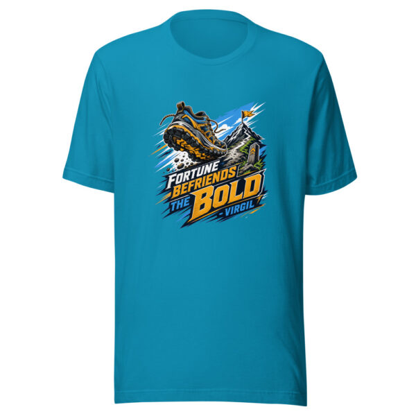 Fortune Befriends The Bold - Virgil Graphic Tee mockup 2