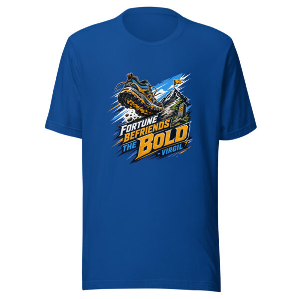 Fortune Befriends The Bold - Virgil Graphic Tee mockup 3