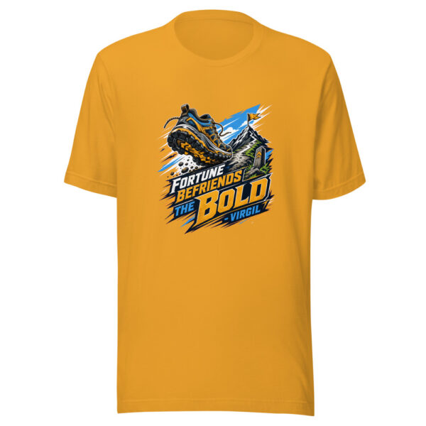 Fortune Befriends The Bold - Virgil Graphic Tee mockup 4