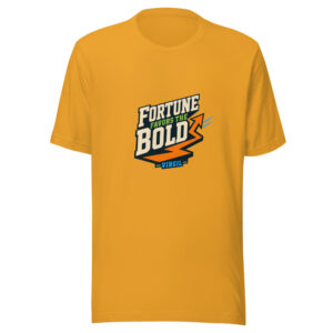 Fortune Favors The Bold Virgil Fortune-favors-the-bold Graphic Tee front view