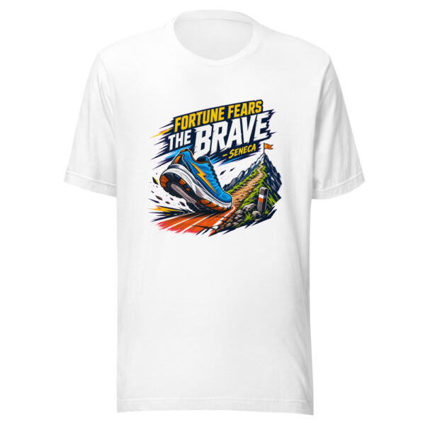 Fortune Fears The Brave - Seneca Graphic Tee mockup 8 Fortune Fears The Brave - Seneca Graphic Tee mockup 8
