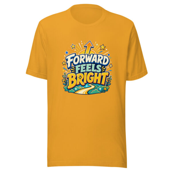 FORWARD FEELS BRIGHT Heartbeat-20260623-codex-fallback Graphic Tee front view