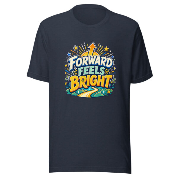 FORWARD FEELS BRIGHT Heartbeat-20260623-codex-fallback Graphic Tee mockup 13