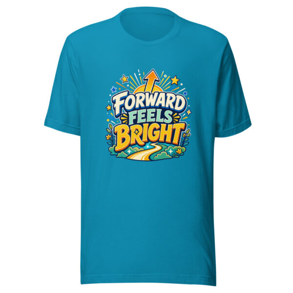 FORWARD FEELS BRIGHT Heartbeat-20260623-codex-fallback Graphic Tee mockup 2