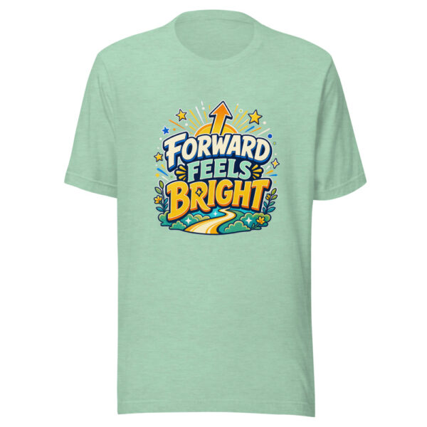 FORWARD FEELS BRIGHT Heartbeat-20260623-codex-fallback Graphic Tee mockup 24