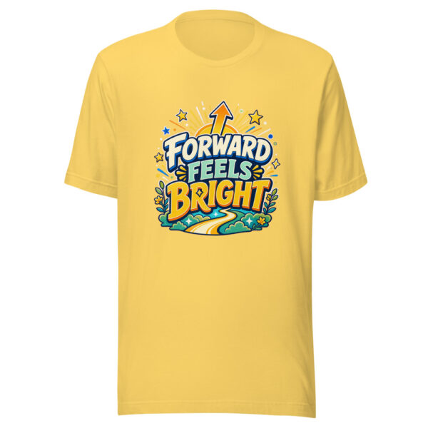 FORWARD FEELS BRIGHT Heartbeat-20260623-codex-fallback Graphic Tee mockup 4