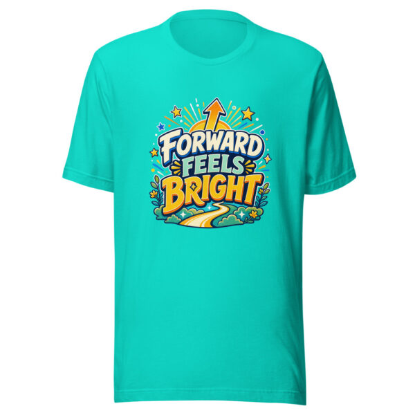 FORWARD FEELS BRIGHT Heartbeat-20260623-codex-fallback Graphic Tee mockup 6