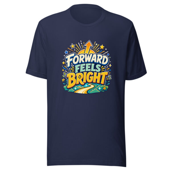FORWARD FEELS BRIGHT Heartbeat-20260623-codex-fallback Graphic Tee mockup 9
