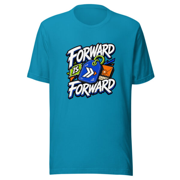 Forward Is Forward Graphic Tee mockup 1 Forward Is Forward Graphic Tee front view