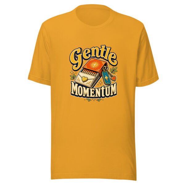 Gentle Momentum Graphic Tee mockup 3