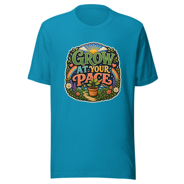 GROW AT YOUR PACE Heartbeat-20260623-codex-fallback Graphic Tee mockup 1 GROW AT YOUR PACE Heartbeat-20260623-codex-fallback Graphic Tee front view