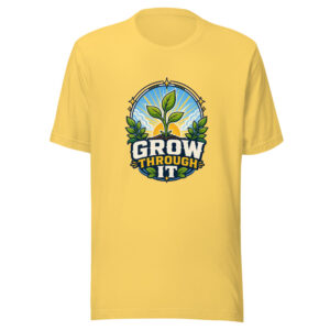 GROW THROUGH IT Heartbeat-20260623-codex-fallback Graphic Tee mockup 1 GROW THROUGH IT Heartbeat-20260623-codex-fallback Graphic Tee front view
