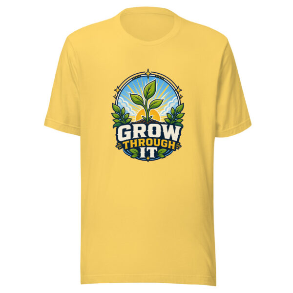 GROW THROUGH IT Heartbeat-20260623-codex-fallback Graphic Tee front view