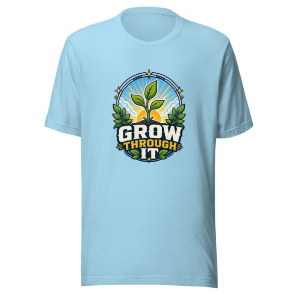 GROW THROUGH IT Heartbeat-20260623-codex-fallback Graphic Tee mockup 17