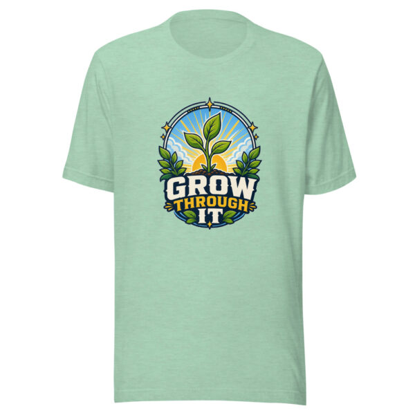 GROW THROUGH IT Heartbeat-20260623-codex-fallback Graphic Tee mockup 24