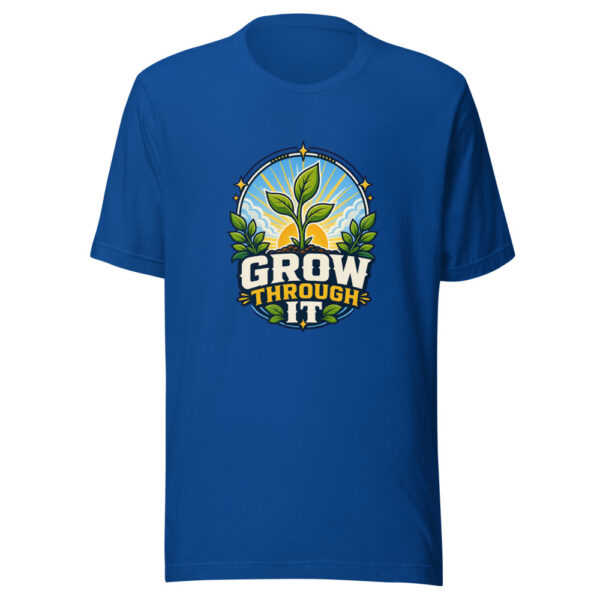 GROW THROUGH IT Heartbeat-20260623-codex-fallback Graphic Tee mockup 3
