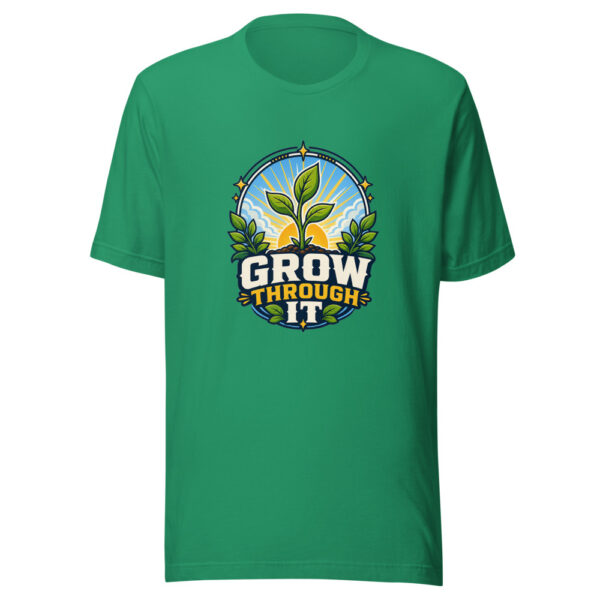 GROW THROUGH IT Heartbeat-20260623-codex-fallback Graphic Tee mockup 5