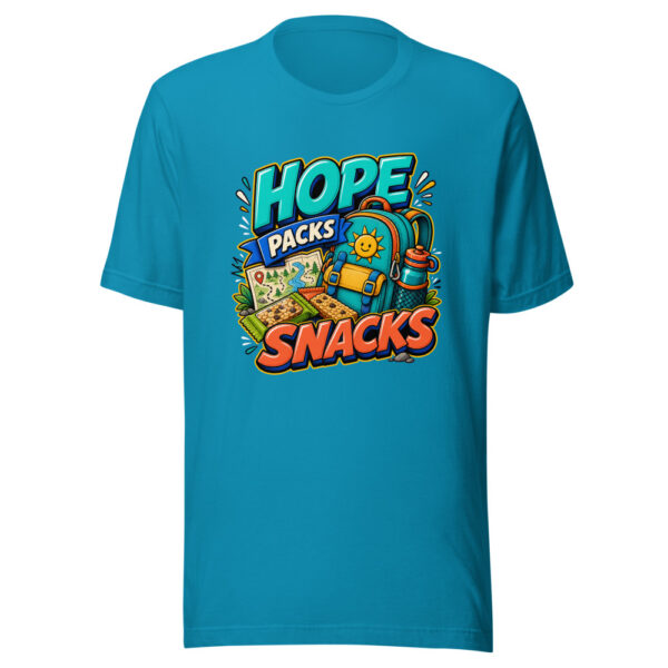 Hope Packs Snacks Graphic Tee mockup 2 Hope Packs Snacks Graphic Tee mockup 2
