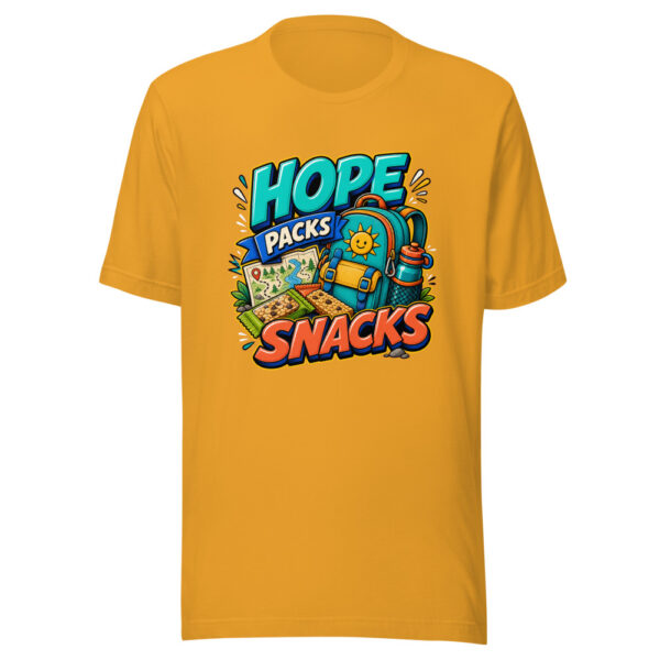 Hope Packs Snacks Graphic Tee mockup 3 Hope Packs Snacks Graphic Tee mockup 3