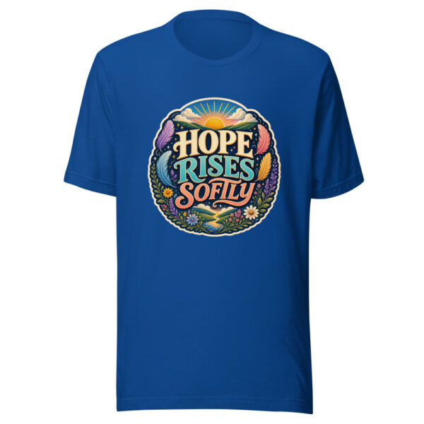 HOPE RISES SOFTLY Heartbeat-20260623-codex-fallback Graphic Tee mockup 3 HOPE RISES SOFTLY Heartbeat-20260623-codex-fallback Graphic Tee mockup 3