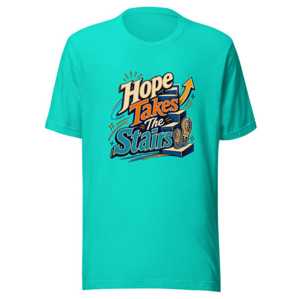 Hope Takes The Stairs Heartbeat-20260629T122650Z Graphic Tee mockup 3 Hope Takes The Stairs Heartbeat-20260629T122650Z Graphic Tee mockup 3