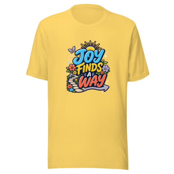 JOY FINDS A WAY Heartbeat-20260622-codex-fallback Graphic Tee mockup 1 JOY FINDS A WAY Heartbeat-20260622-codex-fallback Graphic Tee front view