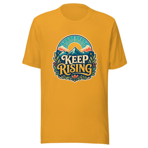 KEEP RISING Heartbeat-20260624-codex-fallback Graphic Tee mockup 3