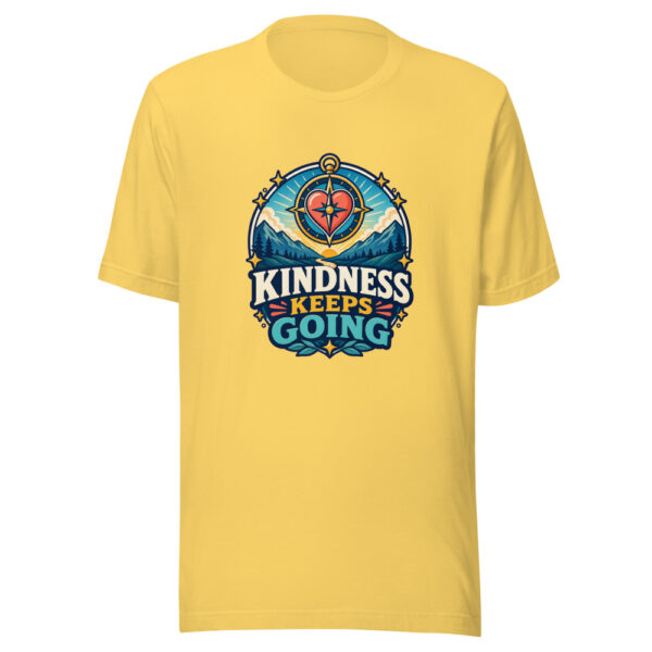 KINDNESS KEEPS GOING Heartbeat-20260623-codex-fallback Graphic Tee front view