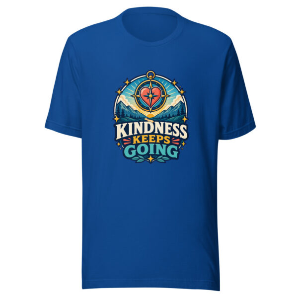 KINDNESS KEEPS GOING Heartbeat-20260623-codex-fallback Graphic Tee mockup 3