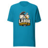 Labor Conquers All - Virgil Graphic Tee mockup 2