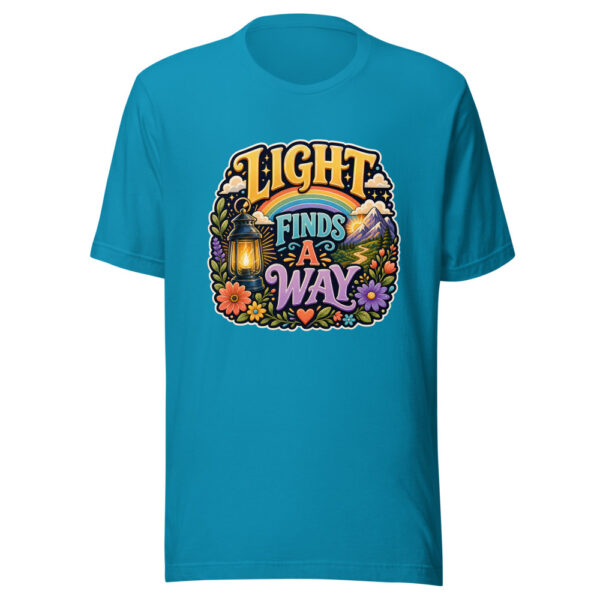 LIGHT FINDS A WAY Heartbeat-20260623-codex-fallback Graphic Tee mockup 2 LIGHT FINDS A WAY Heartbeat-20260623-codex-fallback Graphic Tee mockup 2