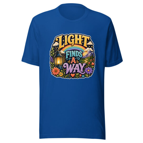 LIGHT FINDS A WAY Heartbeat-20260623-codex-fallback Graphic Tee mockup 3 LIGHT FINDS A WAY Heartbeat-20260623-codex-fallback Graphic Tee mockup 3