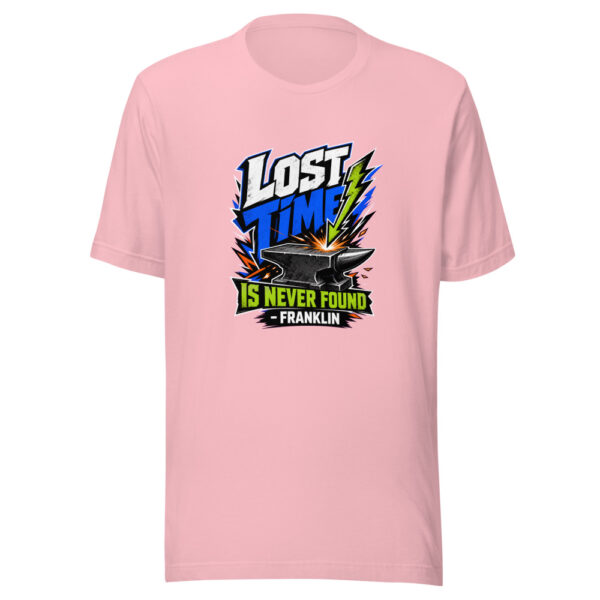 Lost Time Is Never Found - Franklin Graphic Tee mockup 19 Lost Time Is Never Found - Franklin Graphic Tee mockup 19