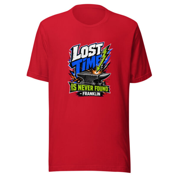 Lost Time Is Never Found - Franklin Graphic Tee mockup 20 Lost Time Is Never Found - Franklin Graphic Tee mockup 20