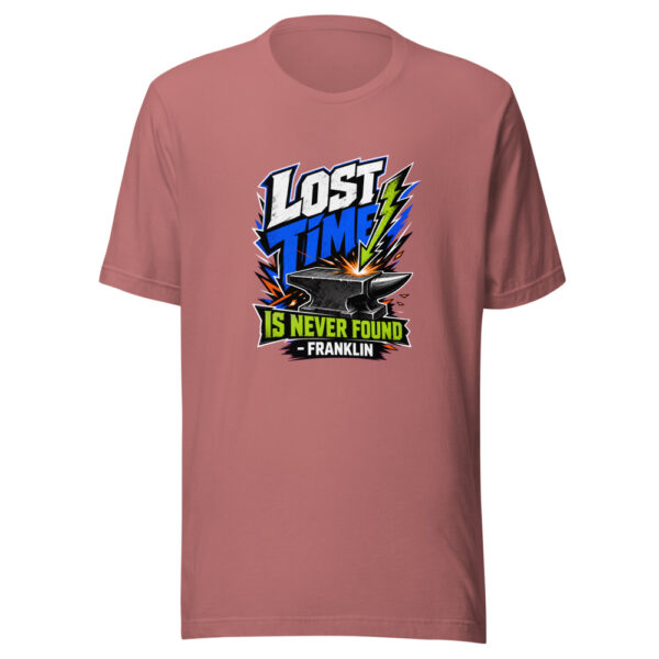 Lost Time Is Never Found - Franklin Graphic Tee mockup 21 Lost Time Is Never Found - Franklin Graphic Tee mockup 21