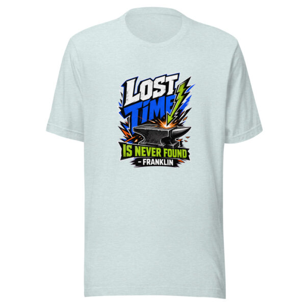 Lost Time Is Never Found - Franklin Graphic Tee mockup 22 Lost Time Is Never Found - Franklin Graphic Tee mockup 22