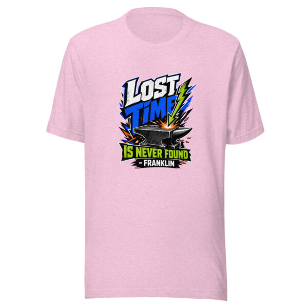 Lost Time Is Never Found - Franklin Graphic Tee mockup 23 Lost Time Is Never Found - Franklin Graphic Tee mockup 23