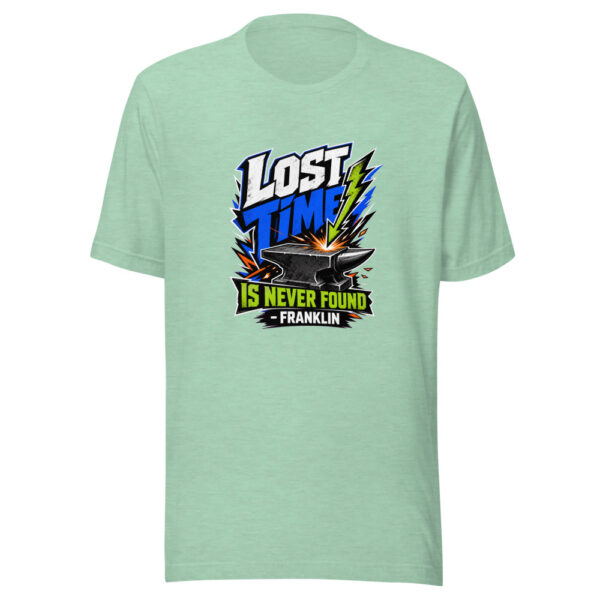 Lost Time Is Never Found - Franklin Graphic Tee mockup 24 Lost Time Is Never Found - Franklin Graphic Tee mockup 24