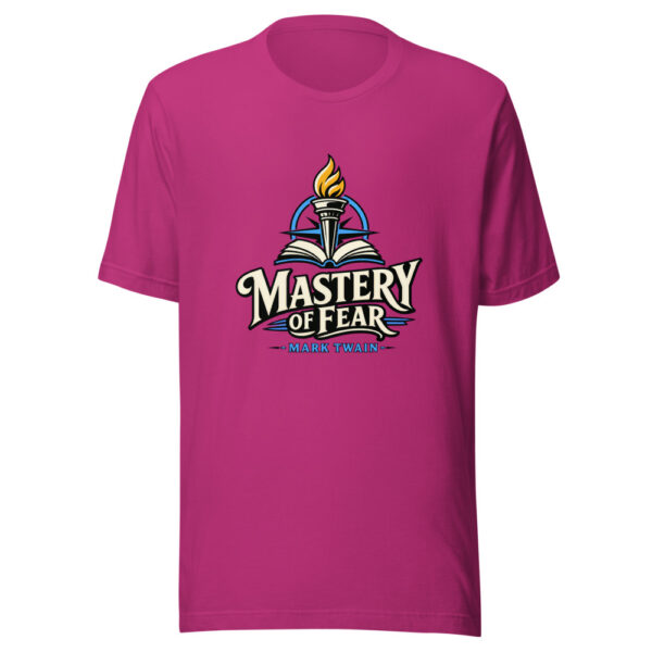 Mastery Of Fear - Mark Twain Graphic Tee mockup 15 Mastery Of Fear - Mark Twain Graphic Tee mockup 15
