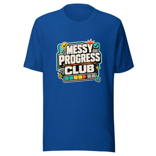 Messy Progress Club Heartbeat-20260630T134514Z Graphic Tee front view