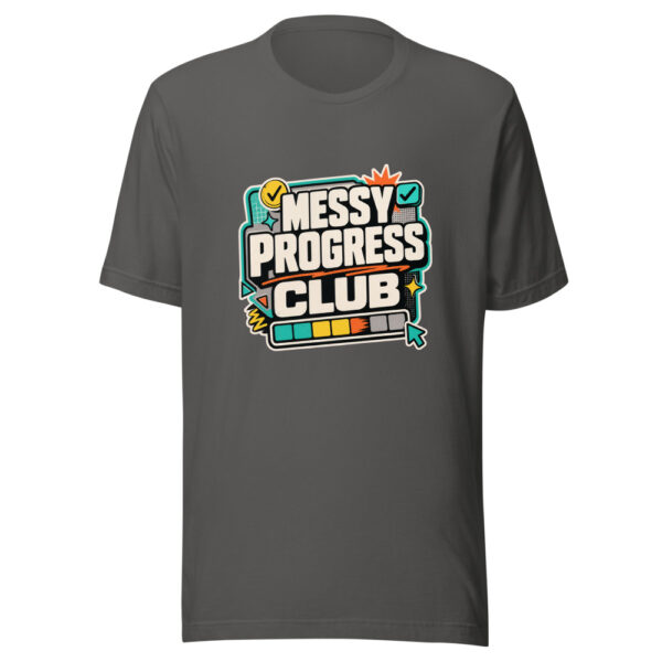 Messy Progress Club Heartbeat-20260630T134514Z Graphic Tee mockup 10