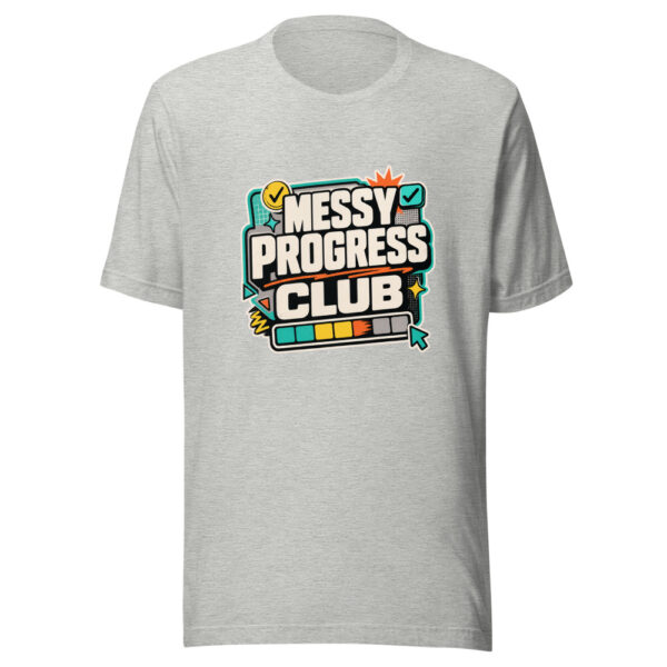 Messy Progress Club Heartbeat-20260630T134514Z Graphic Tee mockup 11