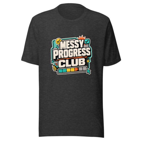 Messy Progress Club Heartbeat-20260630T134514Z Graphic Tee mockup 12