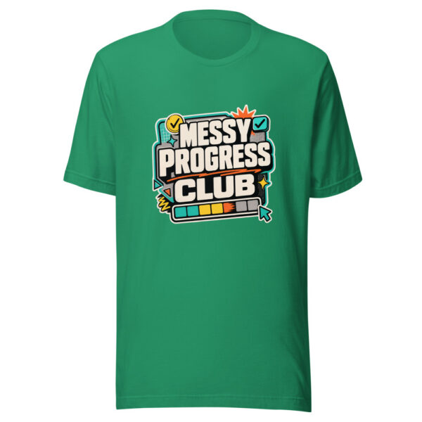 Messy Progress Club Heartbeat-20260630T134514Z Graphic Tee mockup 15