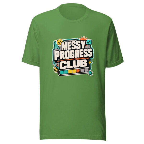 Messy Progress Club Heartbeat-20260630T134514Z Graphic Tee mockup 16