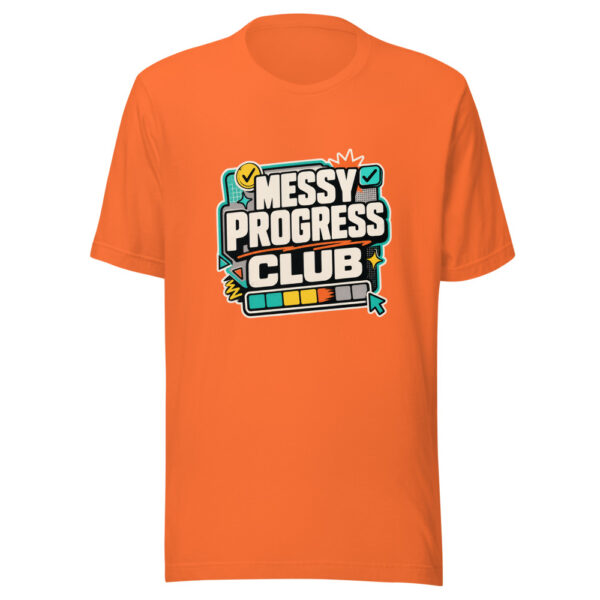 Messy Progress Club Heartbeat-20260630T134514Z Graphic Tee mockup 18