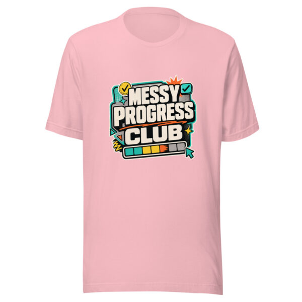 Messy Progress Club Heartbeat-20260630T134514Z Graphic Tee mockup 19