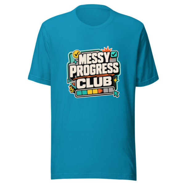 Messy Progress Club Heartbeat-20260630T134514Z Graphic Tee mockup 2