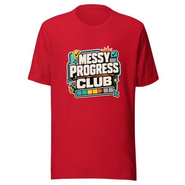 Messy Progress Club Heartbeat-20260630T134514Z Graphic Tee mockup 20